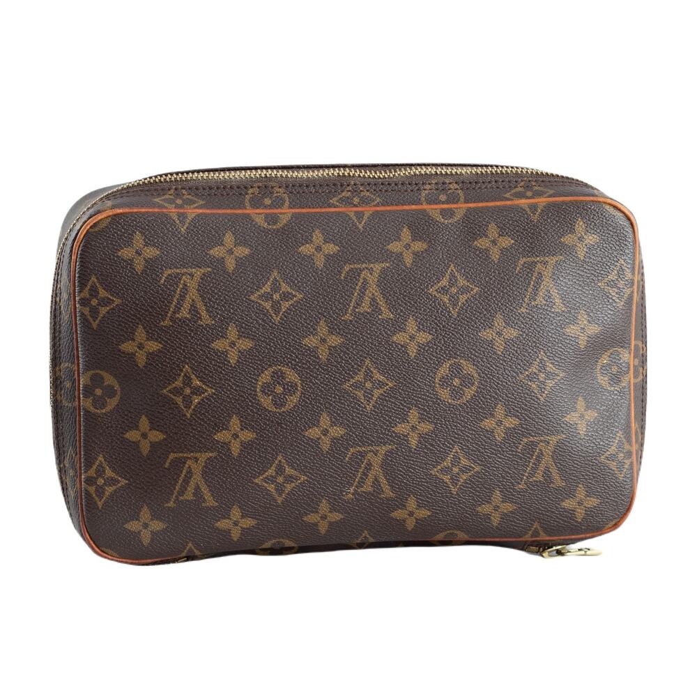 LOUIS VUITTON Monogram Trousse Boite Vanity Cosmetic Pouch M47640 #NO0972